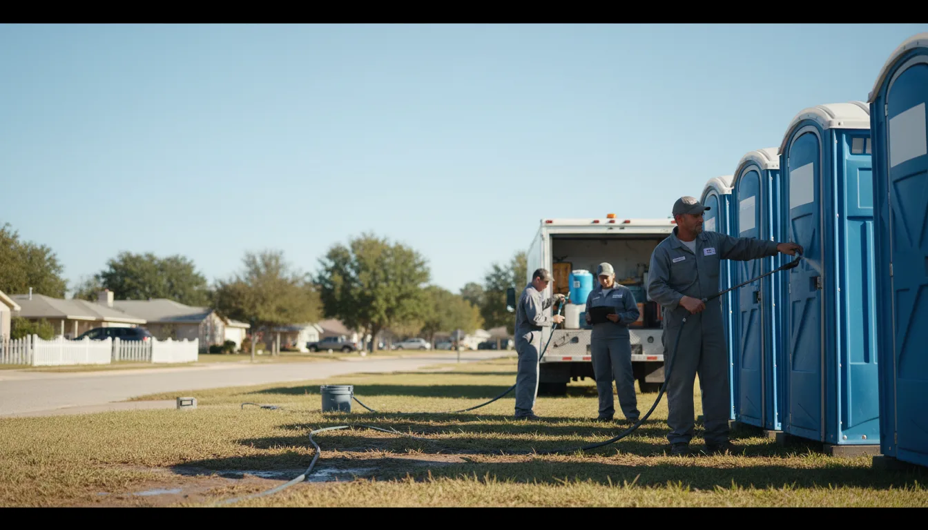 Long-Term Portable Toilet Rental in Ferney, SD near me